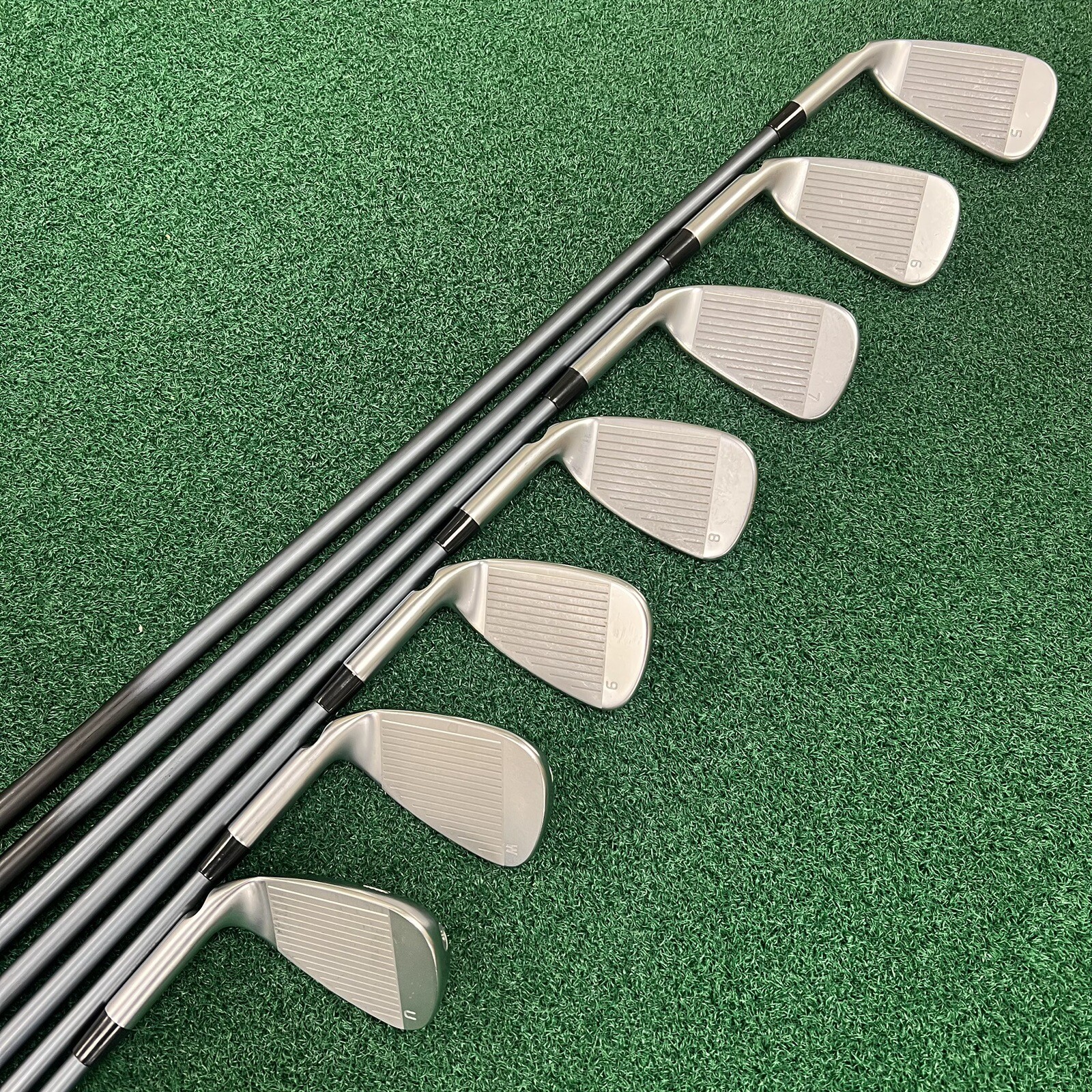 PING G425 Golf Iron Set 5UW MRH Black Dot Regular Flex Alta CB