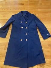 Vintage Forecaster Of Boston Coat Women Blue USA Medium 
