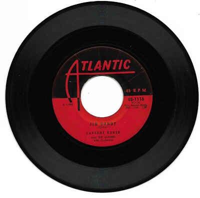 LaVerne Baker & The Gliders, Jim Dandy/Tra La La, 45 VG Atlantic Records