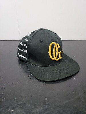 Acapulco Gold Black Hat Cap Made in USA Snap Back ''Gone But Never Forgotten OG''
