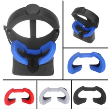 For Rift S VR Headset Soft Silicone Light Blocking Eye Mask Cover Pad Replace