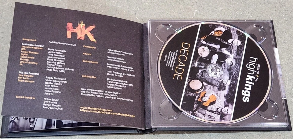 HIGH KINGS - DECADE - BEST OF - LIMITED EDITION ANNIVERSARY COLLECTION - CD - image 2 of 3