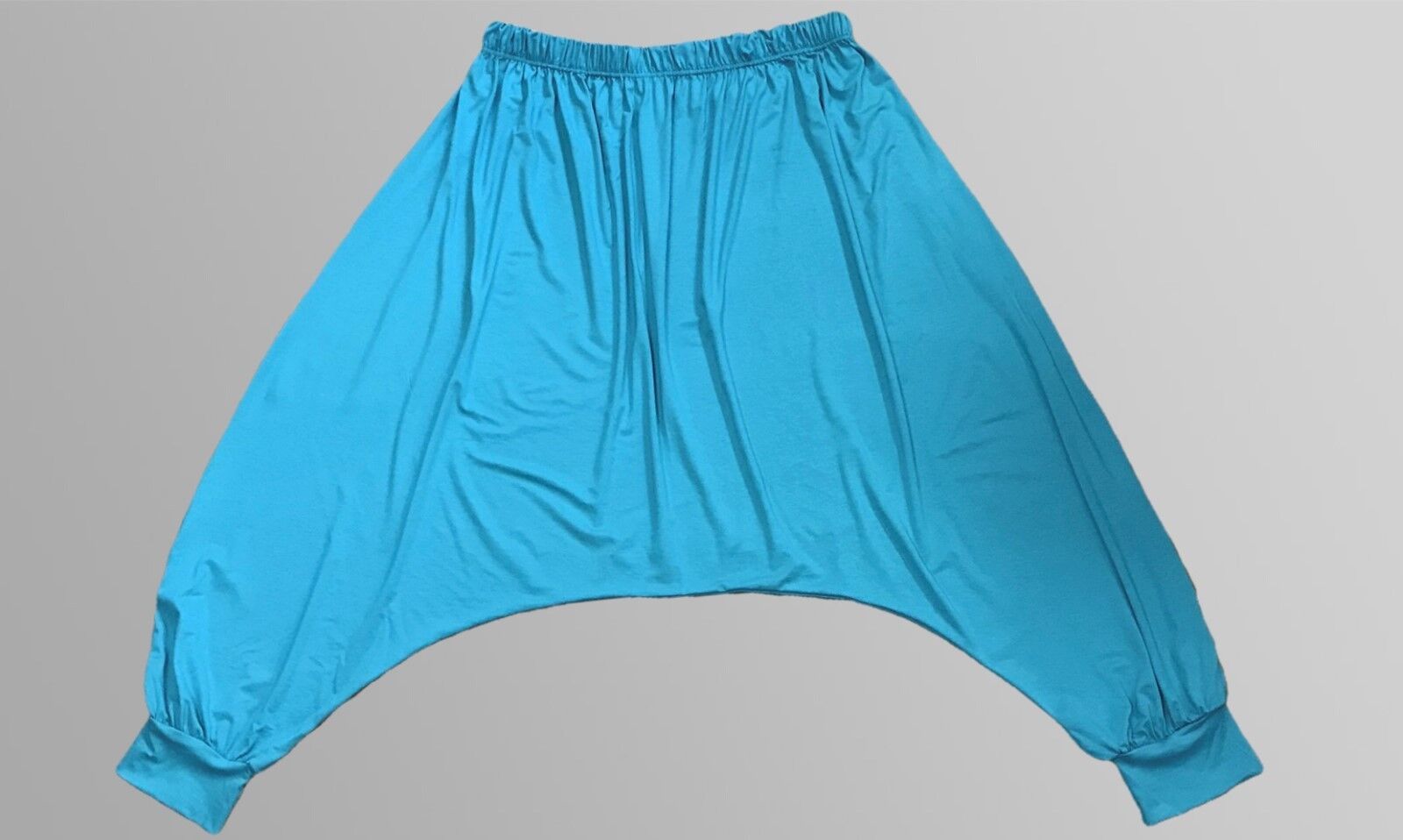 MYO-Layer Look JERSEY Beduin - Haremy - Spodnie TURKUSOWE 48,50,52,54 XL-XXL-XXXL najniższa cena