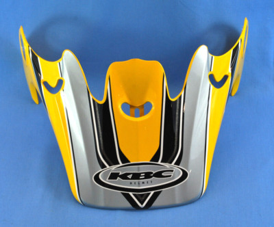 KBC Helmet Visor Replacement yellow, black, silver, white FVI-001