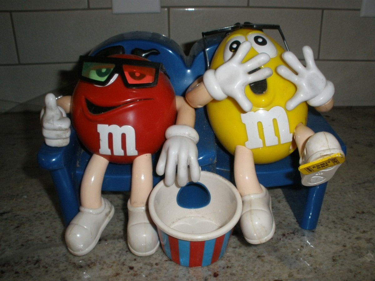 M&M's candy dispeser ディスペンサー ヴィンテージ M&M's Party M's Candy Dispenser Vintage Collectible in BOX