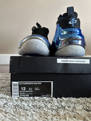 nike foamposite one size 13
