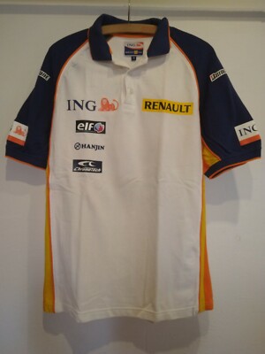 renault f1 polo shirt