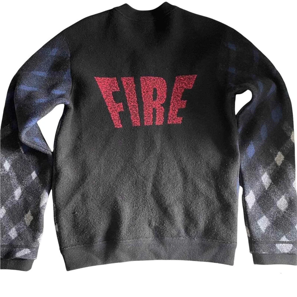 Chaqueta Bomber Kenzo RARA "Fire" Argyle Mujer Grande Foto 2 de 4