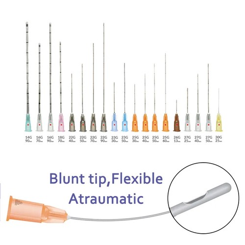 5-50x Disposable Micro Cannula, Blunt Tip for Fillers, USA Seller , FDA ...