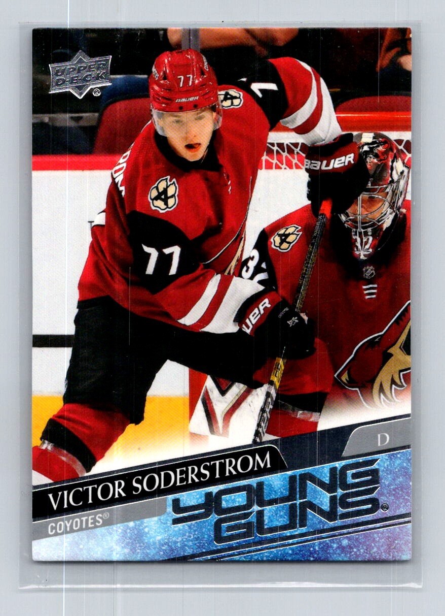 2020-21 Upper Deck Young Guns Hockey Rookie RC #221 Victor Soderstrom