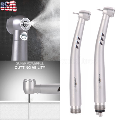 Dental Fiber Optic LED E-generator High Speed Handpiece Ceramic 2 Hole/4 Hole