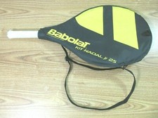 BABOLAT NADAL JR 25 TENNIS RACQUET WITH CARRY CASE 25"