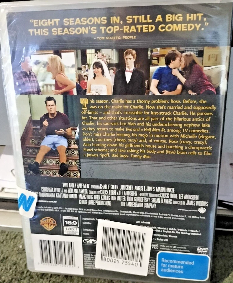 Two and a half Men. The Complete Eighth Season. 2 DVD set. Unopened. - Image 3 of 4