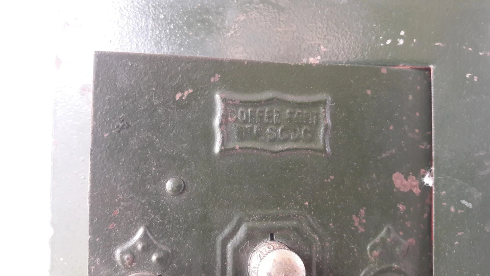 JOUET TOLE TIRELIRE JEP UNIS FRANCE COFFRE FORT SGDG COMBINAISONS ET CLE BE - Photo 2/4