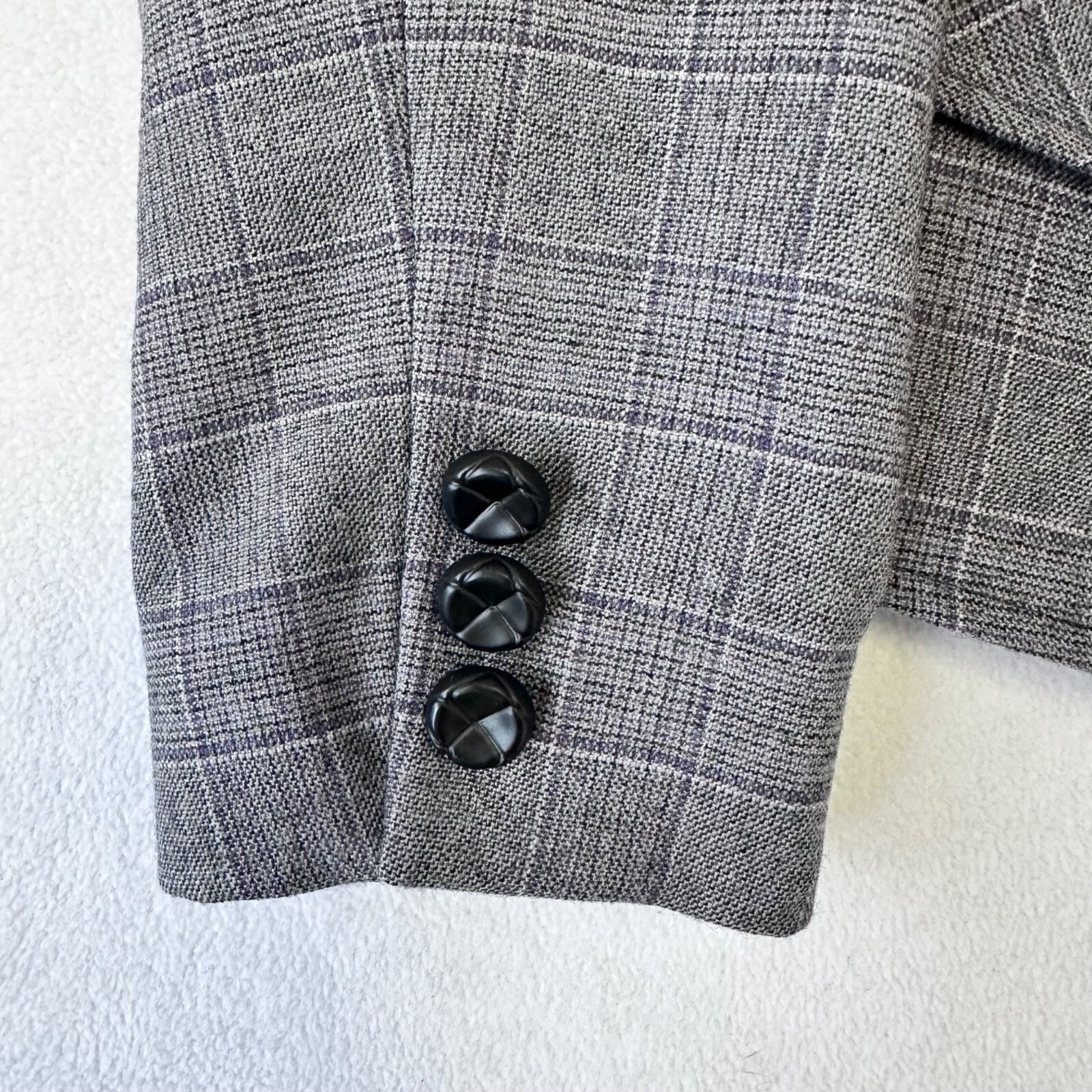 Pendleton Womens Jacket Elbow Patch Plaid Virgin … - image 6