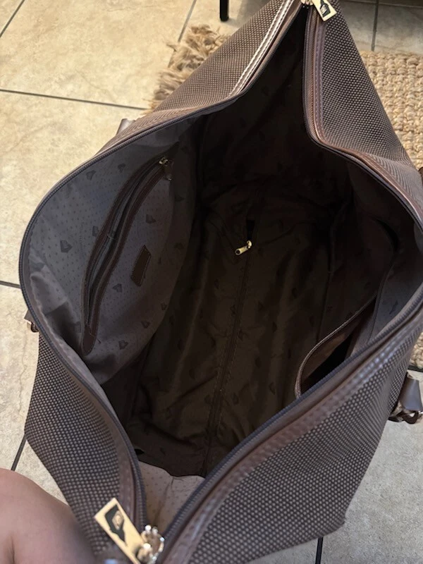 Bolso Club London Fog Soho 209" Internacional con Ruedas, Marrón Paisley, Talla Única Foto 4 de 4