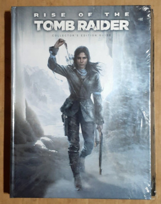 Rise Of The Tomb Raider Collectors Edition Hardback Strategy Guide + Eguide/More