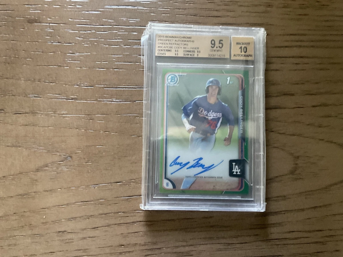 Bowman Cody Bellinger Baseball Sports Trading Cards & Accessories