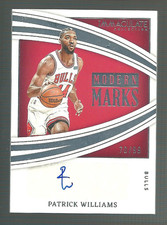Patrick Williams 2021-22 Panini Immaculate Collection Modern Marks Auto /99