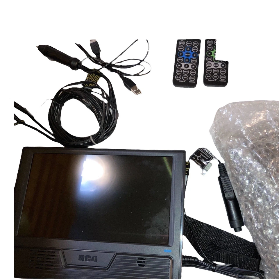 DVD PLAYER MOBILE For Car RCA DRC72989DE 2 Players with Screens - Image 2 of 4