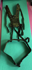 Bundeswehr H&uuml;ftgurt + Schultergurt M96 DAMARK  1997 Neu flecktarn Oliv