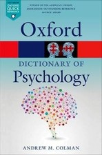 Image of A Dictionary of Psychology, Colman, Andrew M.,  Pa