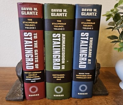 LOT The Stalingrad Trilogy Armageddon Gates Endgame In David Glantz 3 Volumes