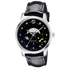 Gucci YA126327 Men's G-Timeless Black Quartz Watch