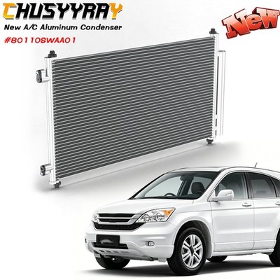 A/C Aluminum Condenser for 2007 2008 2009 2010-2011 Honda CR-V L4 2.4L Fits 3599