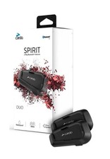 Cardo Bluetooth Waterproof Two Way Radio Spirit Universal Connectivity Headset