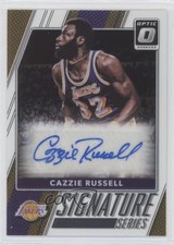 2017-18 Panini Donruss Optic Signature Series Cazzie Russell #77 Auto fm0