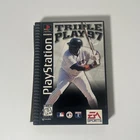 Triple Play 97 for Sony PlayStation 1 PS1 Long Box Game With Case & Book