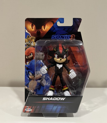 SONIC THE HEDGEHOG 3 MOVIE WAVE 2 Shadow 5'' Action Figure Jakks Pacific New