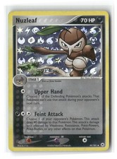 Nuzleaf Reverse Holo Uncommon Hidden Legends 45/101 Pokemon Heavily Played on eBay