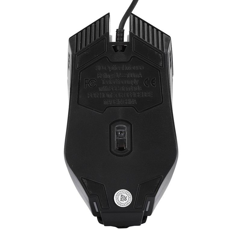 Colorful Wired Optical Gaming Mouse 4D Ergonomic Computer USB Mouse For Business