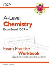 A-Level Chemistry: OCR A Year 1 & 2 Exam Practice Workbook - includes Answers by