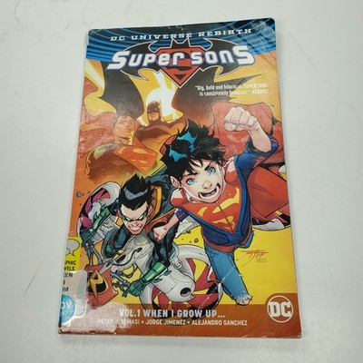 Super Sons Vol. 1: When I Grow Up Rebirth Paperback P. Tomasi DC
