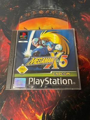 Playstation 1 Mega Man X5 PS1 Black Label