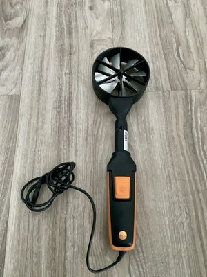 Testo Flügelrad-Sondenkopf 0635 9370 Anemometer Kabelhandgriff 05542222 (8234)