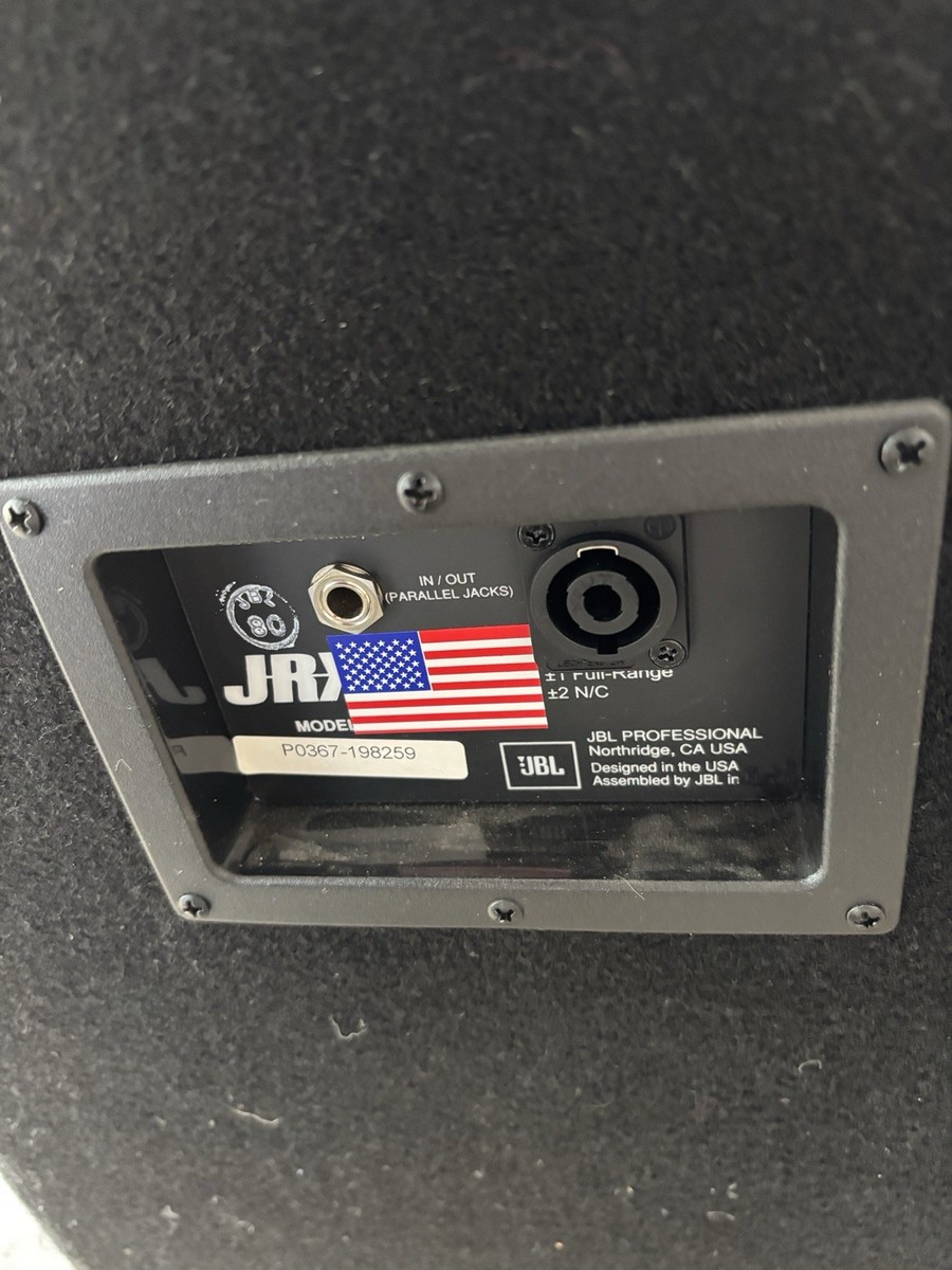 JBL JRX-100 series SPEAKER 15” Inch Floor Or Pole Application