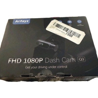 Arifayz Q3 FHD 1080p Front-facing Dash Cam Wifi