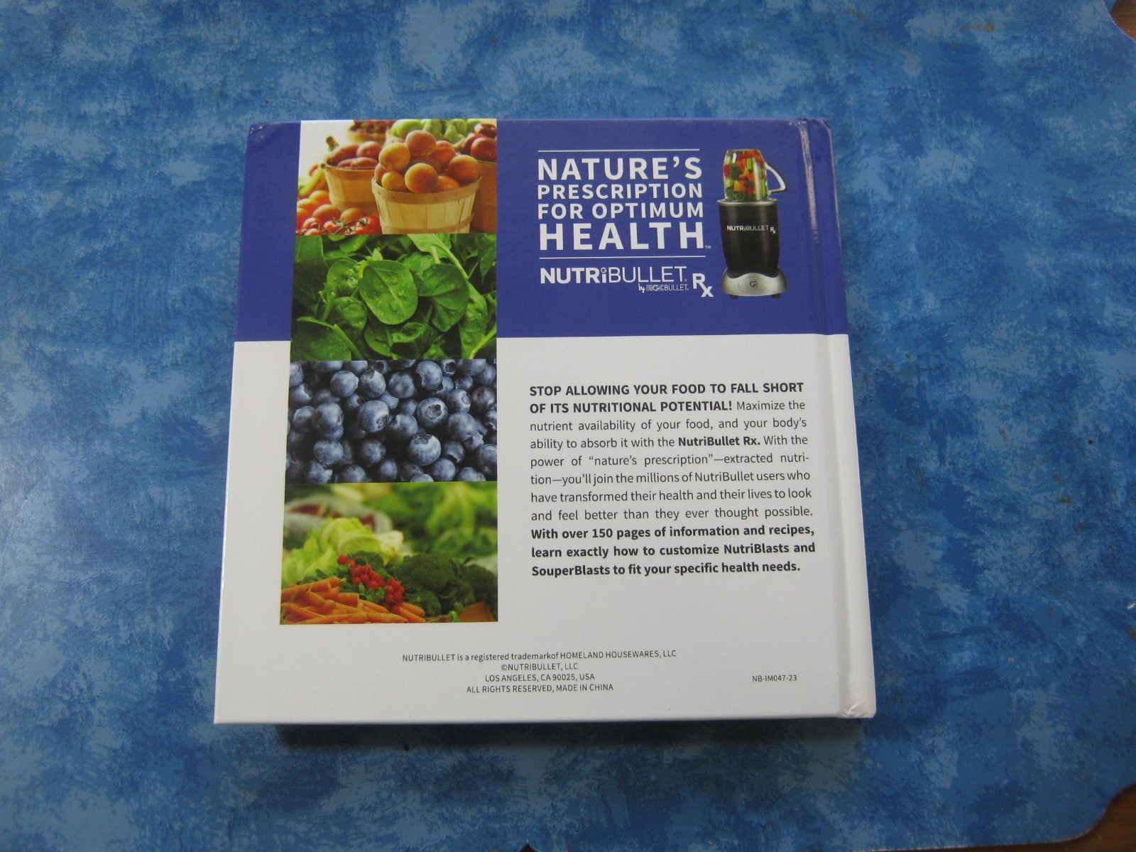 NATURE'S PRESCRIPTION FOR OPTIMUM HEALTH Nutribullet Rx HC Recipes MINT