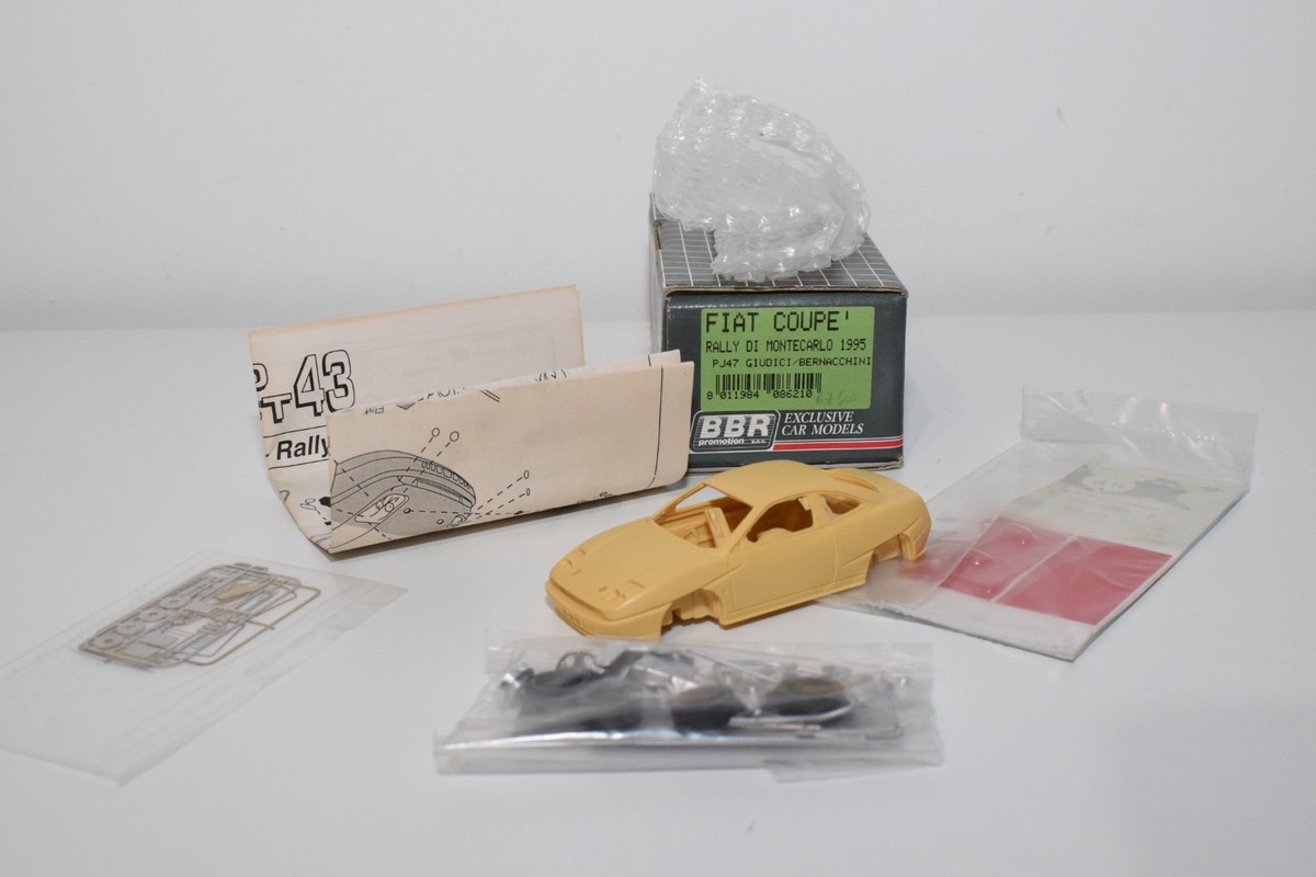 ミニカー 1/43 FIAT Coupe Rally di Montecarlo 1995 B84 1:43 KIT BBR PJ47 FIAT COUPE RALLY DI MONTECARLO 1995 JUDGES