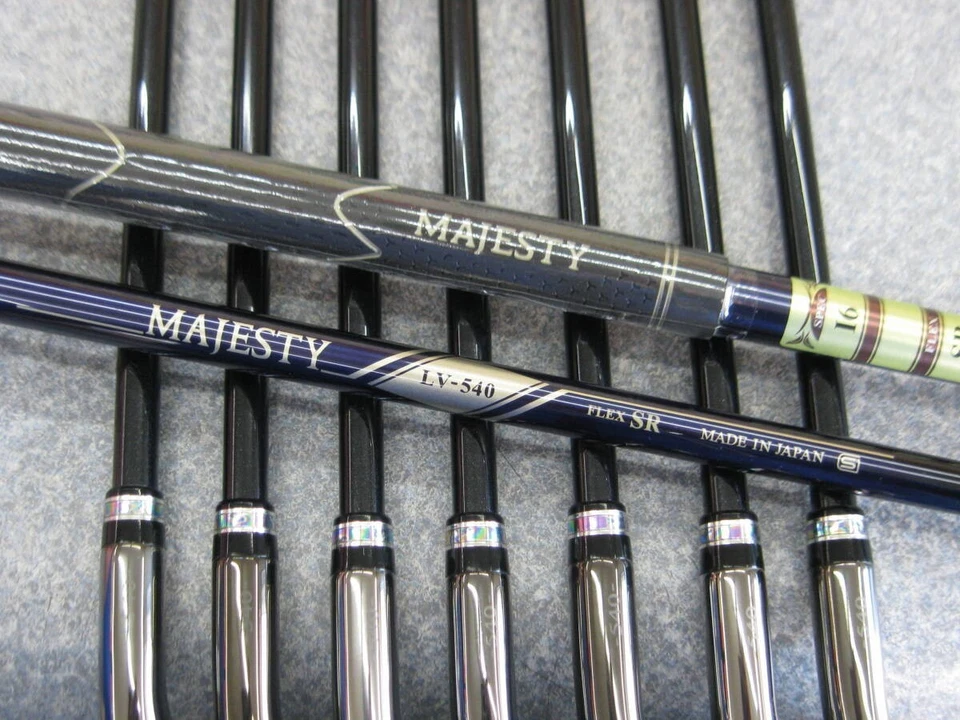 ◼️5pcs◼️ NEW Rare Maruman Majesty Royale Iron Set 9clubs 5-10,P,A,S LV540 SR - Image 3 of 3
