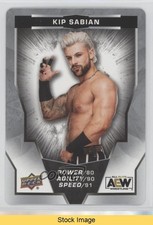 2024 Upper Deck AEW All Elite Wrestling Gaming Cards Level A Kip Sabian READ 0b3