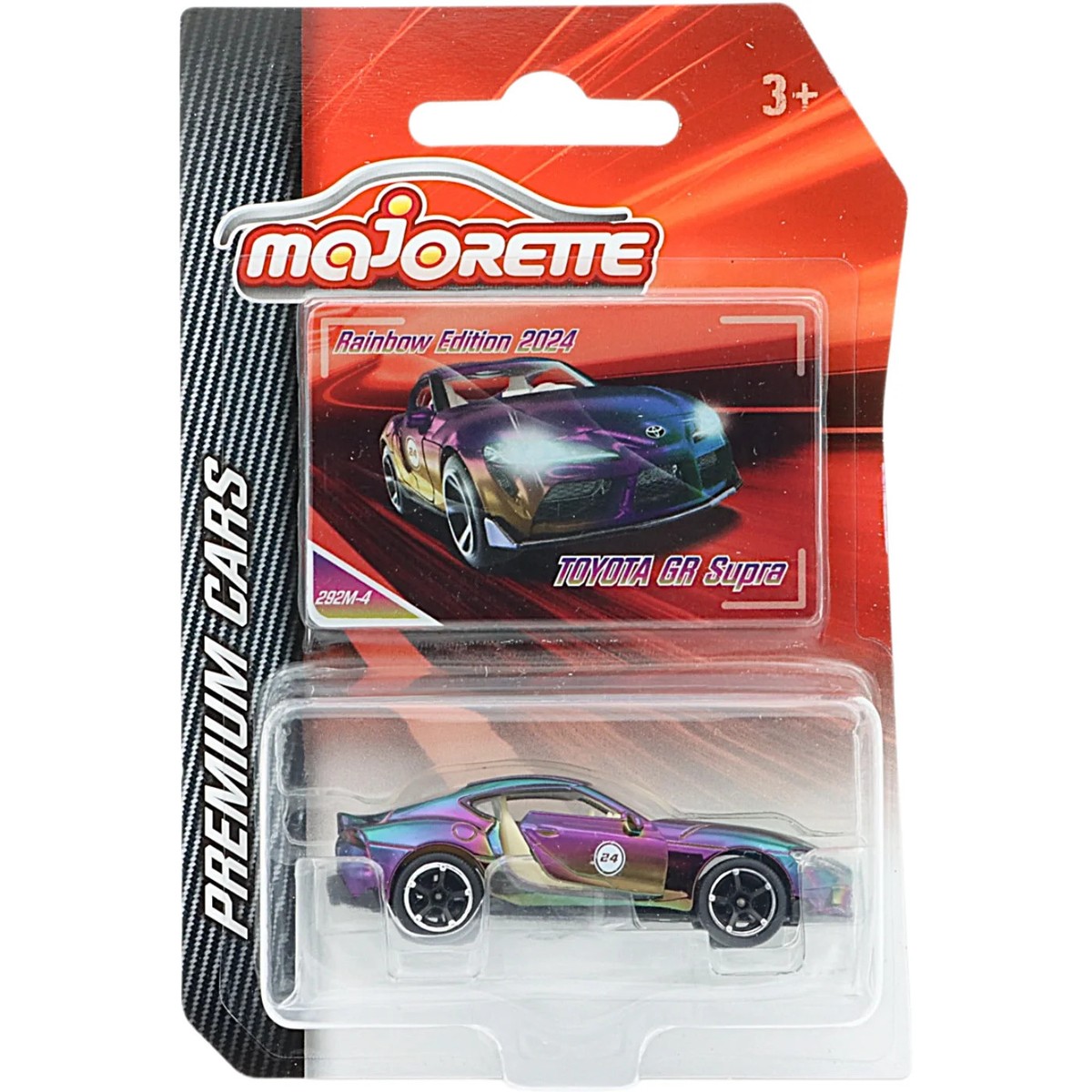Toyota GR Supra Rainbow Edition Majorette Premium Cars 2024 292M 1