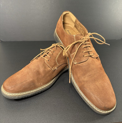 Freeman 1921 Milton Brown Oxford Dress Shoes Men's Size 11.5 Lace Up