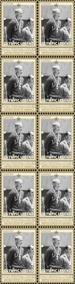Don Schollander American USA Olympic Legends Mint Vignette Stamp Strip of 10 #2