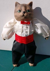 Victorian Cat Doll | eBay