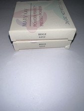 New Box Mary Kay Powder Perfect Pressed Powder D Shape Rare .26oz Beige 6252